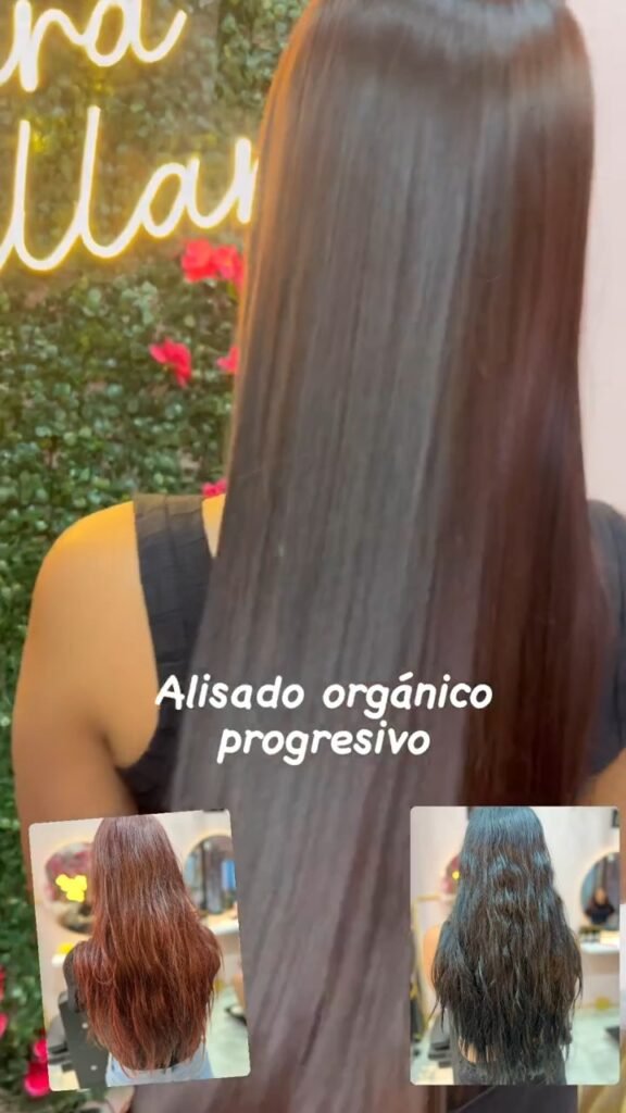 Mixed technique straightening in Medellín at Roma Hair Salon, Laureles